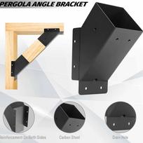 Outdoor Gazebo Corner Support Bracket Heavy Duty Steel Frame Connector for Patio Canopy Shelter Replacement Parts S juoda