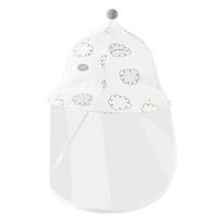 Breathable Fabric Baby Fisherman Cap Anti-Droplet Kids Face Mask Hat  Summer Season 45cm 3-6 months mėlyna