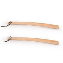 1pc 38cm Professional Wooden Shoe Horn Flexible Long Handle Shoehorn Useful Shoe Lifter Professional Shoe Spoon Home Tools