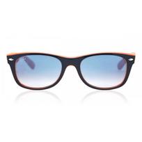 Ray Ban Rb2132 New Wayfarer Spalvų Mišinys 789 3f Unisex Akiniai nuo Saulės Blue Orange/55-18-145