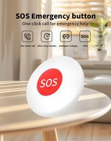 Tuya Zigbee SOS Emergency Button One Key Alarm for Patient Elderly Children Emergency Help Call Security Device App Control Zigbee