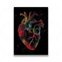 Human Anatomy Muscles DNA Neuro Wall Art Canvas Painting Posters And Prints Body Map Wall Pictures Medical Education Home Decor 30x45cm No Frame