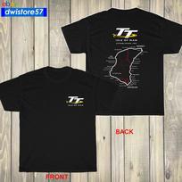 Naujas Man salos TT lenktynių trasos žemėlapis Salos logotipas Daug spalvų Unisex marškinėliai S-5XL Unisex marškinėliai L