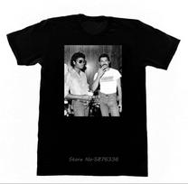Michael Jackson  Freddie Mercury Tshirt Pop Lgbt Tshirt Summer Unisex Cotton Oneck Hip Hop Tee Shirt S