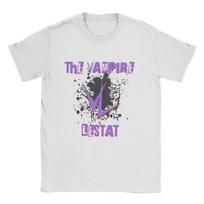 The Vampire Lestat T Shirt Beach   Cotton TShirts For Unisex Harajuku Custom Logo Tshirt Short Sleeve YK Retro Tees S