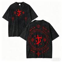Doom Washed Tshirt personality Clothes NewModel Anime Tshirt Year round clothing Streetwear Plus Size Unisex hot product soft S