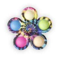 Sensorinis Fidget Spinneris, Pirštų Žaislai, Tie Dye, Paprastas Stumdomas Burbulas, Rankinis Spinneris ADHD, Autizmui, Nerimui, Stresui Malšinti, Dovanos