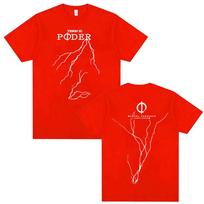 Unisexuel Carrasco Tengo El Poder Printed T Shirts Unisex's Clothes Fashion Trend High Street T-shirts Casual Cotton Oversized T-shirt 4XL