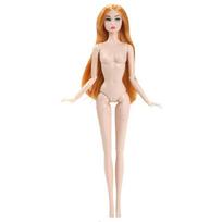 32cm Supermodel Nude Doll 16 BJD European Fashion Doll Joints Movable Long Hair White Skin Children Dress Up Play House Toys