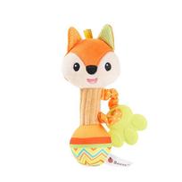 Baby Rattles 0-6 Month Baby Soft Rattles Shaker Hand Grab Sensory Shaker Teething Toys for Babies 6-12 Months Animal Plush Toys