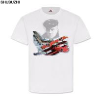 Hot Sell shubuzhi Fashion Lukas Wirp Red Baron Unisexfred Von Richthofen Paintings Picture Art T Shirt ONeck T Shirt S