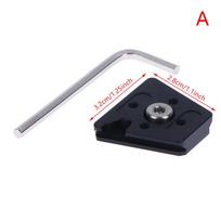 Quick Release Mount Plate Board Anti-Shake Clamp V Port For Gopro11 For Insta360 For Osmo Action Camera Gimbal Tripod Cage A