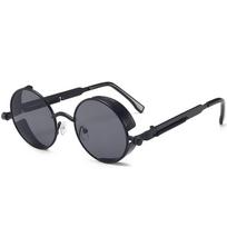 Women Men Retro Metal Frame Steampunk Sunglasses Gothic Sun Glasses UV400 Protection Eyewear Other