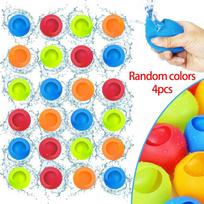 Refillable Water Balls for Pool, Outdoor Water Bombs Toys, Water Games Quick Fill Water Balloon for Backyard for Swimming Pool