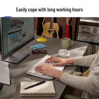 Logitech Wave Keys Ergonomic Wireless Keyboard juoda