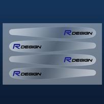 4/8 vnt. Automobilio durų rankenėlės puodelio apsauginės lipdukai Automobilio emblema Apsauginė nuo įbrėžimų plėvelė Volvo RDesign XC60 XC90 V40 S60 V50 V70 V60 S40