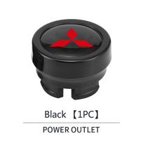 Car Cigarette Lighter Cover DustProof Cover Dustproof Cap Plug Fit For Mitsubishi Outlander Pajero Sport Lancer ASX L200 Eclip juoda