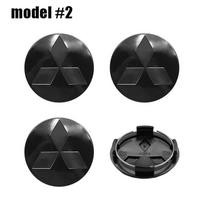4 vnt. 60 mm automobilio ratlankio centriniai dangteliai, ratlankio apdangalas, ženklelis, emblema Mitsubishi Lancer 9 10 EX Outlander 3 ASX Pajero L200 Competition