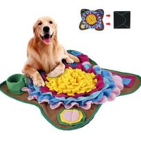 Pet Dog Snuffle Mat Foraging Puzzle Feeder Toy Interactive Nose Training Pad colourful