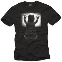 Cool Cult Horror Movie UnisexS TShirt with Poltergeist  UnisexS Nerd Shirt Newest  Fashion Summer Short Sleeves Cotton Shirts S
