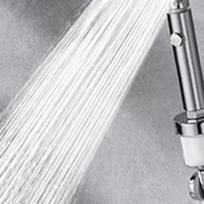 Hard Water Softener Transparent Bathroom Filtration System 3.5x2.4in Household Water Filter for Improving Skin Hair Nails Health stylea