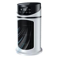 Fan 6-Hour Timer Evaporative Air Cooler 6-Speed Personal Air Cooler with Humidifier for Home Office