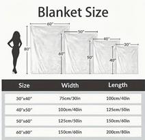 VIKAMA Chihuahua Flannel Throw Blanket Autumn/Winter Living Room Sofa Nap Shawl Skin-Friendly Softness, Machine Washable 100cmx150cm