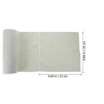 1 Roll Premium Microfiber Dish Cloths Highly Absorbent Kitchen Reusable Strong Scouring Power for Pots Pans žalia