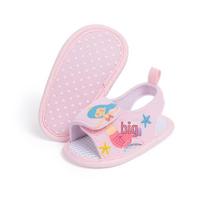 Breathable Cartoon Open-Toe Baby Walking Sandals with Velcro and Soft Sole 12cm (6-12 months) rožinė