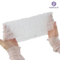 Purple Up face wash headband, beauty hairband, disposable face wash band, disposable wrinkle face wash wash