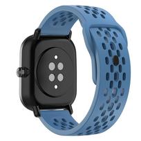 20mm 22mm dirželiai Amazfit bip 6/bip5/balance 2/active2/GTS 2 3 4mini/Stratos apyrankėms correa amazfit GTR2 3 4 Pro laikrodžio dirželis 20mm watch strap mėlyna