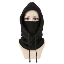 Outdoor Cycling Winter Hooded Balaclava Full Face Mask Windproof Thermal Neck Warmer for Cold Weather Sports and Activities One Size