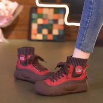 Autumn and Winter British Style Retro Mid-cut Casual Shoes Women's Fashion Breathable Short Boots Women's Shoes 40