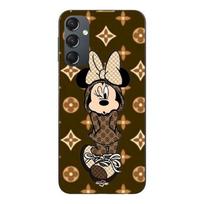 Case For Samsung galaxy A24 Minnie Disney LV brown Maniacase ruda