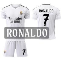 2024-25 Real Madrid home jersey #9Mbappé #7 Vinícius #8 Kroos #5 Bellingham Football Jerseys XL
