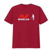 Naujas Minelab logotipas T-shirt Stilingas dizainas metalo ieškiklių entuziastams vintage skalbtas grafinis viršus kasdieniam dėvėjimui S