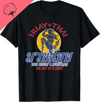 MMA Muay Thai Kickboxing USA Thailand FightClub Gym TShirt  Graphic T Shirts Cotton Unisex Clothing Tops  Streetwear  Camisas S