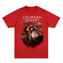 Crimson Desert 2026 Summer new style TShirt Comfortable High Quality Tees Actionadventure video games Printing Round Neck TEES S