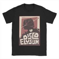 Funny Unisex Disco Gameplay Elysium  Gift Movie Fans Graphic Printing T Shirts for Unisex Women  Cotton  Tee Shirt Clothing S