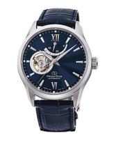 ORIENT Star Mechanical Automatic Watch RE-AT0006L Men's Navy Leather Strap