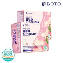 Bottu Beauty Secret Kombucha Peach Iced Tea 30 packets, 2 boxes
