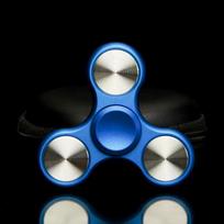 Metal Three-Leaf Fidget Spinner Toy Metal Stress Relief EDC Anti-Anxiety Hand Toy Portable Durable Adult Gift Relaxation Tool