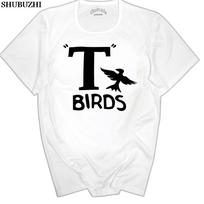 T Birds Ringer T Shirt Grease John Travolta Olivia Newton John S