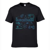 Arrivals Daft Bitcoin Blockchain Cryptocurrency Male Printed TShirt Summer Cotton Short Sleeve ONeck Unisexs T Shirt New S3XL S