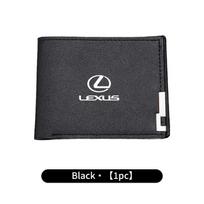 Car Accessories Men's Short Wallet ID Card Case Coin Purse For Lexus IS250 IS200 CT200h GS300 LS430 RX450h LX570 IS300 ES RX LS juoda