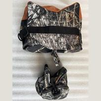 1pc Hunting Gun Bench Rest Bag Rifle Support Sandbag Sniper Shooting Target Stand Car'S Window Mount Gun Rest Bag Shooting Bag žalia
