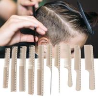 Heat Resistant Barber Hair Styling Comb Antistatic Carbon Fiber Comb  Barber Salon