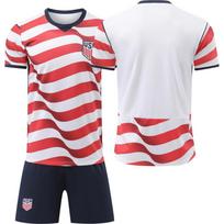 2026 World Cup USA home jersey No. 10 Pulisic children's men's and women's suit Cross-border football jersey size 16