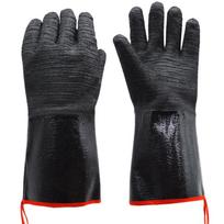 Neoprene Grade Food Rubber Bbq Gloves Water Fire Stain Resistant Heat Resistant 35cm/13.78in