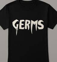 THE GERMS Punk rock hardcore thrash band Unisex T-Shirt Graphic Tee L